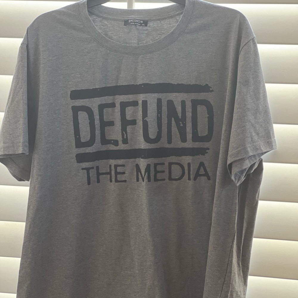 Defund The Media T-shirt